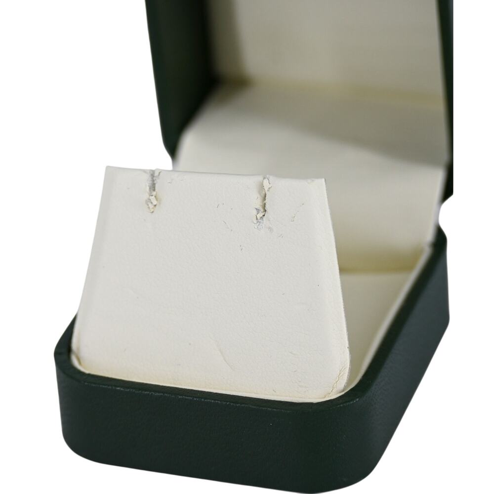 Fantasia by DeSerio Round Cubic Zirconia Elegant Drop Earrings With Box - Picture 9 of 11